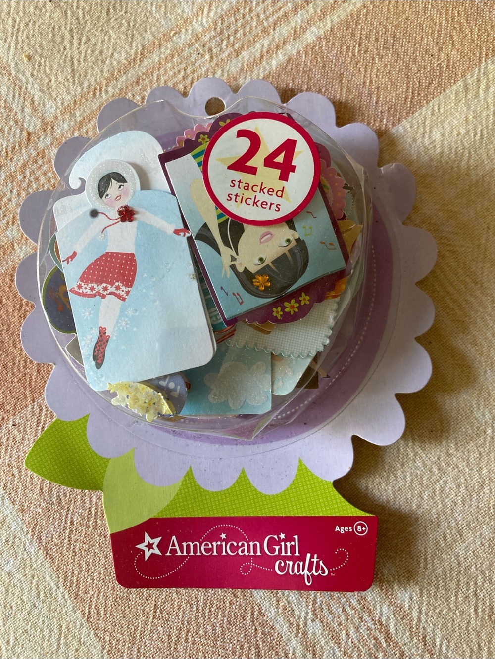 VTG 2010 American Girl  Sticker Set - 24 Stacked Designs